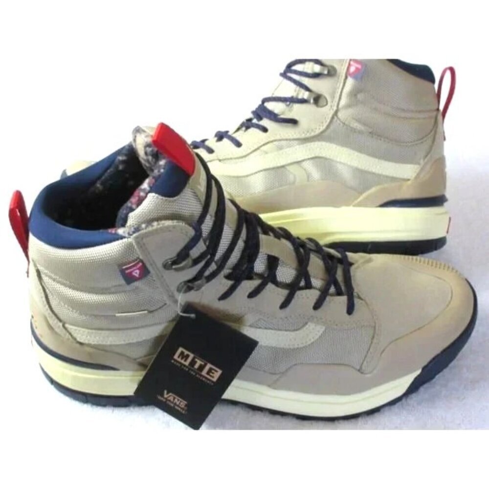 Vans Women's UltraRange Exo Hi MTE-2 Waterproof Boots Taos Taupe Size 9.5 NIB